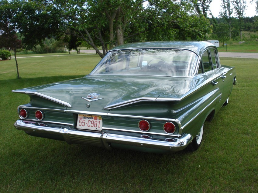 1960 Bel Air 4 door Sedan green 39kmiles 05.jpg